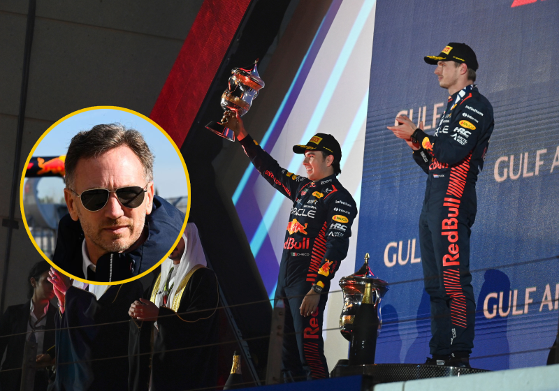 Christian Horner vence a Verstappen y Checo en desafío de F1