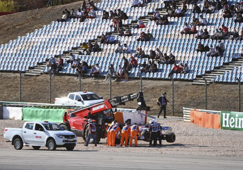 Verstappen accuses Stroll of being "f***ing blind" over "unnecessary" crash