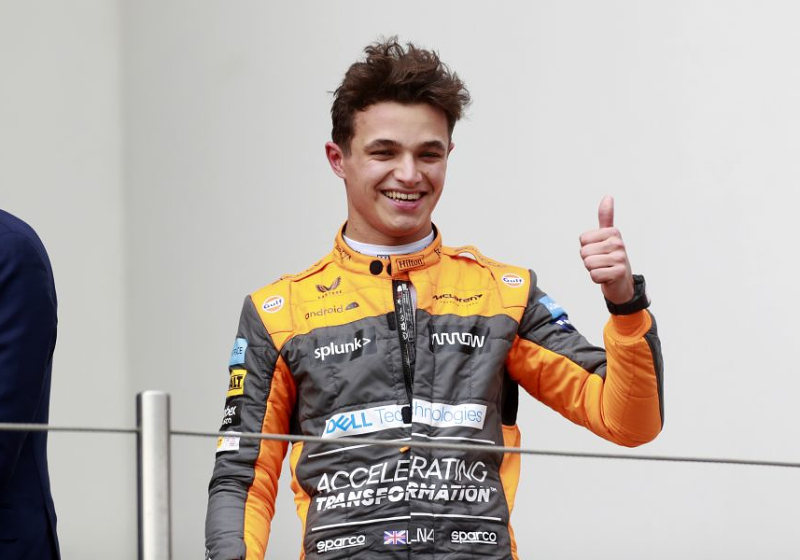 McLaren: Norris muestra sus habilidades en la Ryder Cup de la PGA