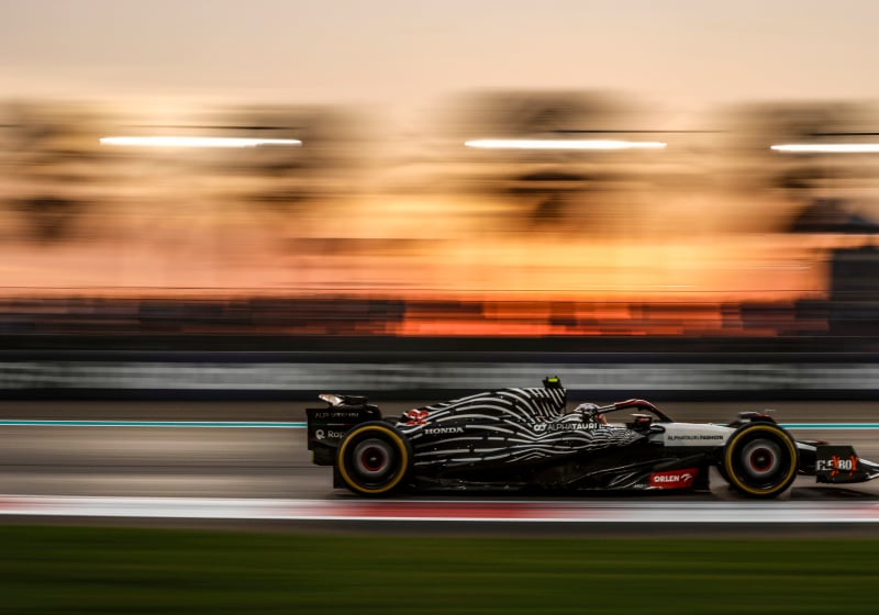 F1 Driver Of The Day 2023: Tsunoda maakt indruk op fans in finale in Abu Dhabi