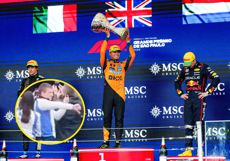 Norris, Verstappen, Antonelli, Racing Bull, social