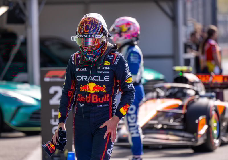 Max Verstappen in Zandvoort