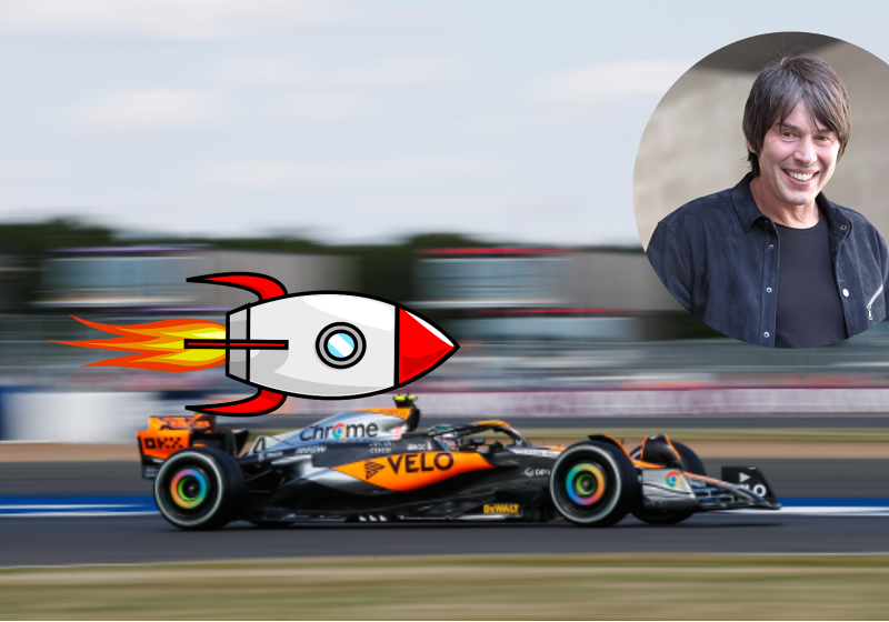 Professor Brian Cox told McLaren how to improve pace before 'ROCKET SHIP' qualifying