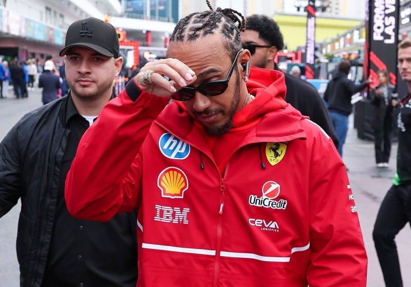 Lewis Hamilton, Ferrari, Las Vegas, 2025