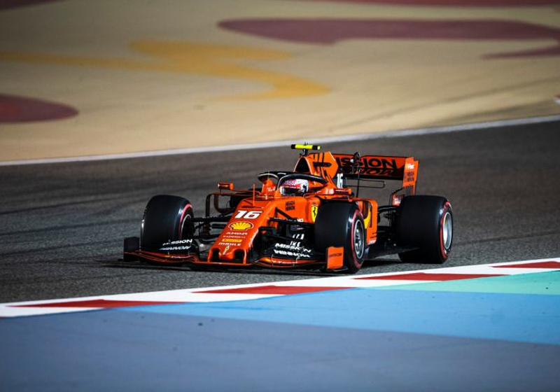 Leclerc secures maiden pole in Bahrain