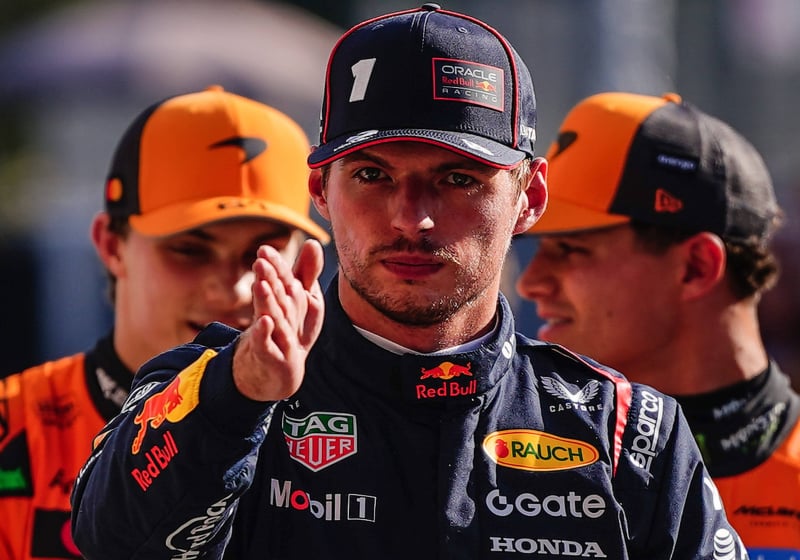 Max Verstappen at Monza