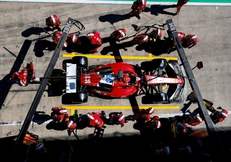 Pitstop Leclerc