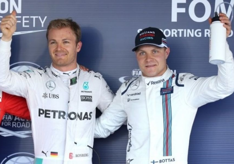 Rosberg onder de indruk van Bottas: 'In mentaal opzicht de perfecte coureur'