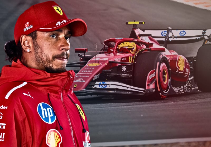 Hamilton at Ferrari