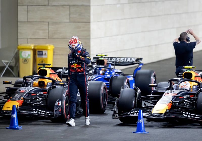 Max Verstappen during the Qatar Grand Prix