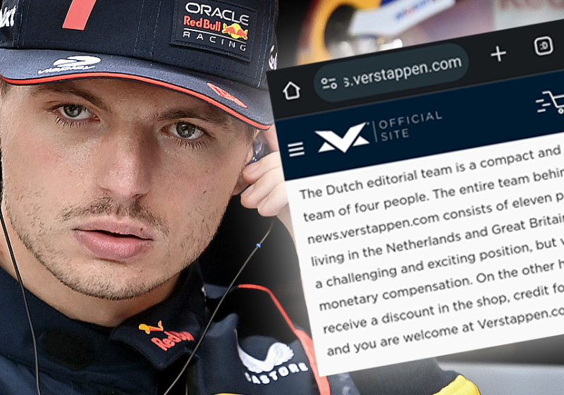 Reddit ontploft na vacature op Verstappen.com: 'Max betaalt z'n personeel geen salaris!'