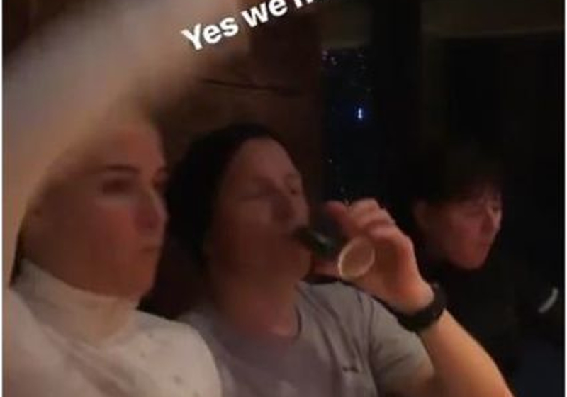 Raikkonen geniet met volle teugen van skivakantie