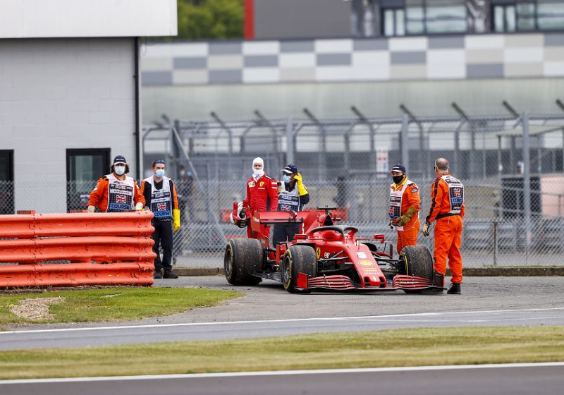 No warning for Vettel ahead of Ferrari engine failure