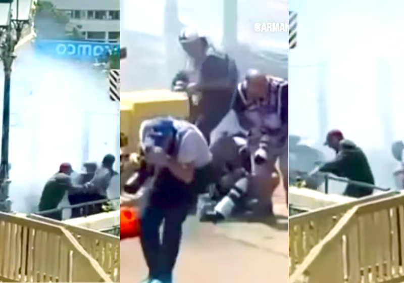 Schokkende beelden: Fans en fotografen moeten rennen voor hun leven in Monaco