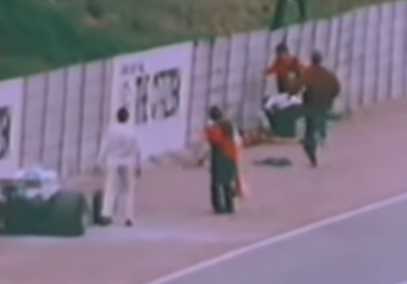 Schokkende beelden: de bijna crash van Pérez doet terugdenken aan 1977