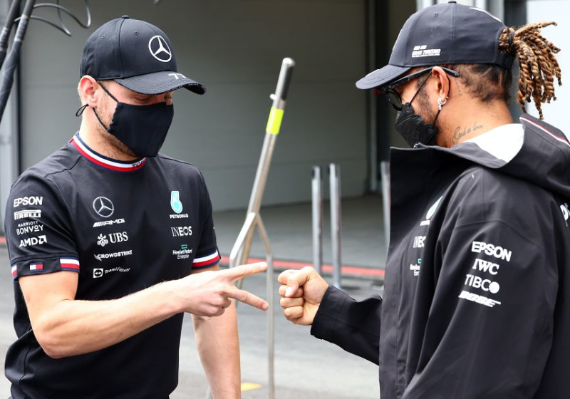 Waarom het volstrekt logisch is dat Hamilton wil dat Bottas bij Mercedes blijft