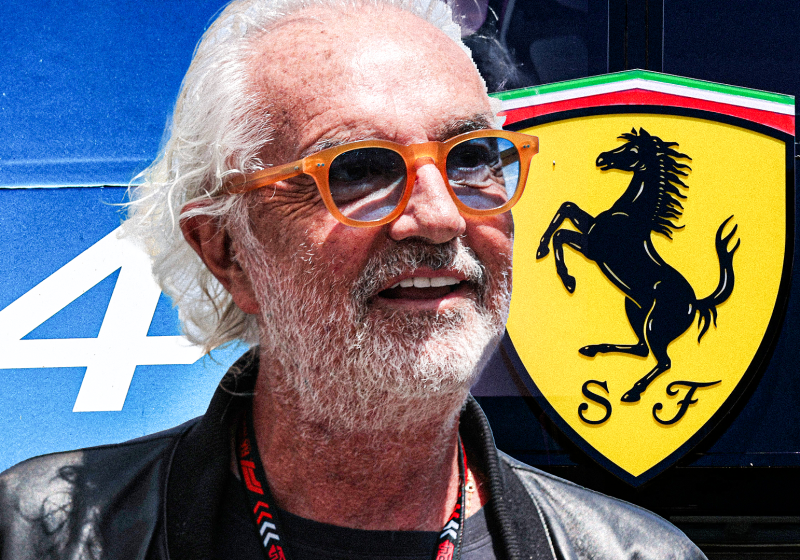Alpine, Briatore, Ferrari, socials