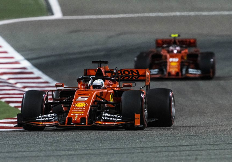 Vettel blamed for Grosjean-Norris incident