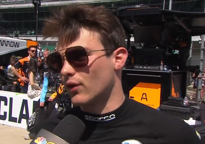 Patricio O'Ward, furioso con la IndyCar