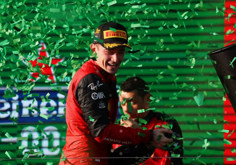 Hamilton Verstappen usurped by Leclerc domination