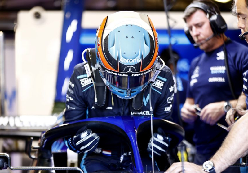 De Vries komt door punten tijdens F1-debuut in bijzonder rijtje Williams-coureurs