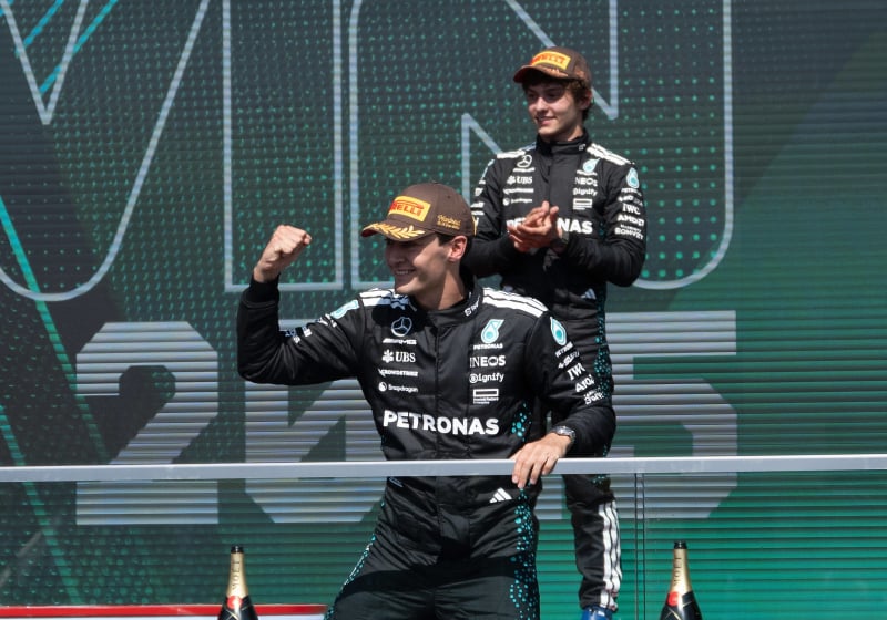 George Russell, Kimi Antonelli, Mercedes