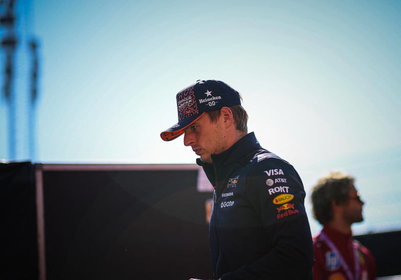 Max Verstappen at Zandvoort