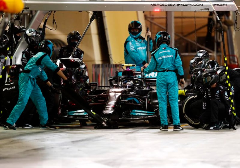 Wolff dismisses Bottas' "not quite normal" Bahrain strategy claim