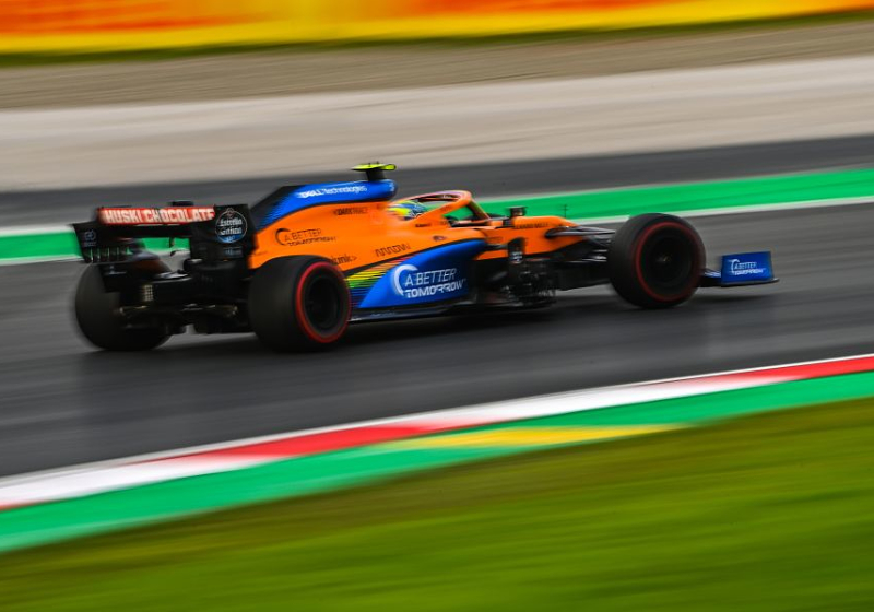 Norris left 'crapping himself' thanks to “drift school” birthday present