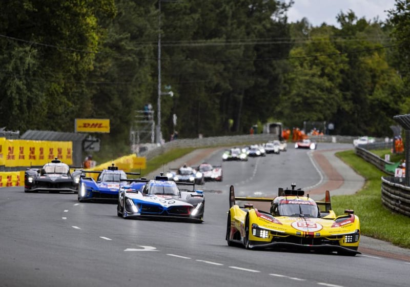 Shwartzman in the 24 Hours of Le Mans