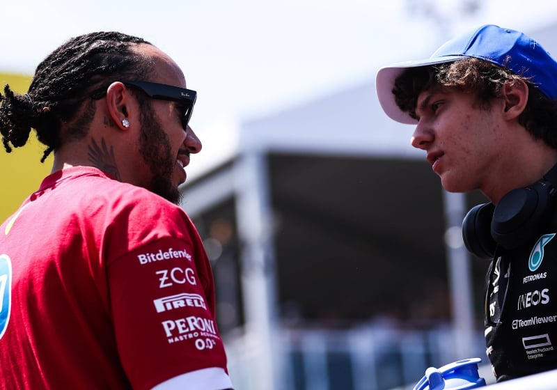 Lewis Hamilton, Kimi Antonelli, Ferrari, Mercedes, Montreal, 2025