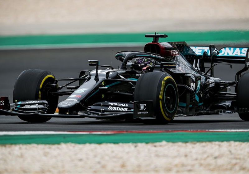 Grand Prix van Portugal: Verstappen weet Mercedessen niet te kloppen