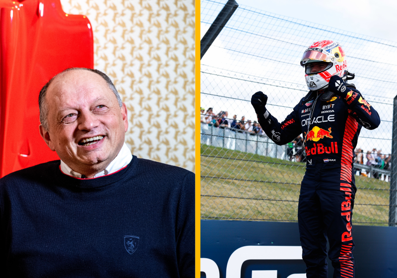 Ferrari: "Verstappen cometerá errores cuando esté bajo presión"