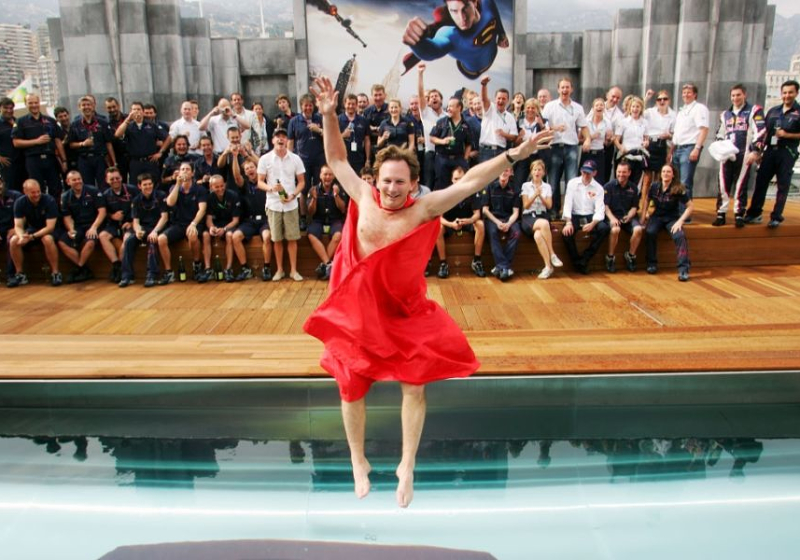 Horner over weddenschap met Coulthard en Brundle: "Dat was écht stom van me"