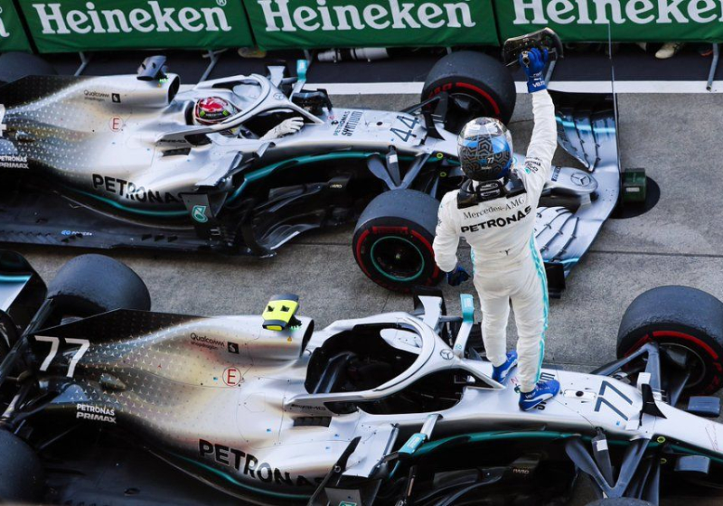 Rosberg: "Mercedes gaf overwinning Japan aan Bottas als bedankje"
