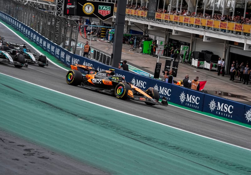 Lando Norris, Sprint, Brazil GP, 2025