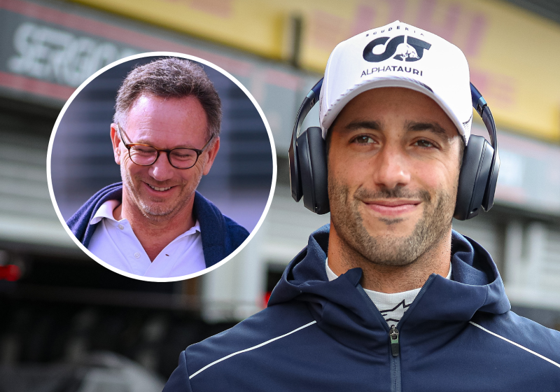 Christian Horner, jefe de Red Bull, de vacaciones con Daniel Ricciardo