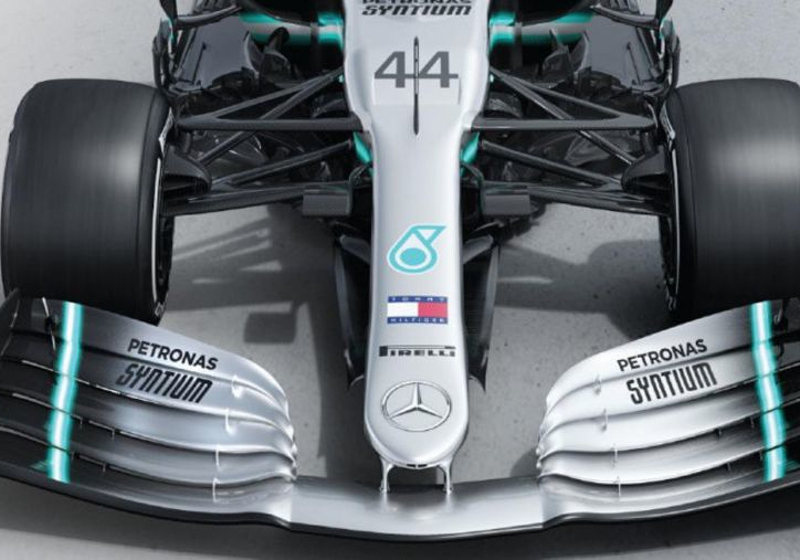 Mercedes break cover on 2019 F1 car - the W10