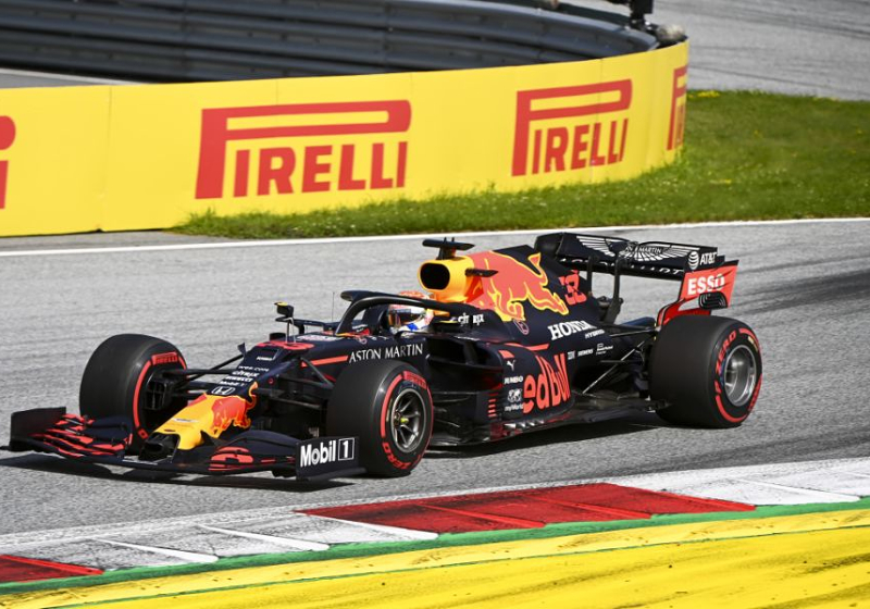 Verstappen pakt podium tijdens GP van Steiermark: "We waren te langzaam"