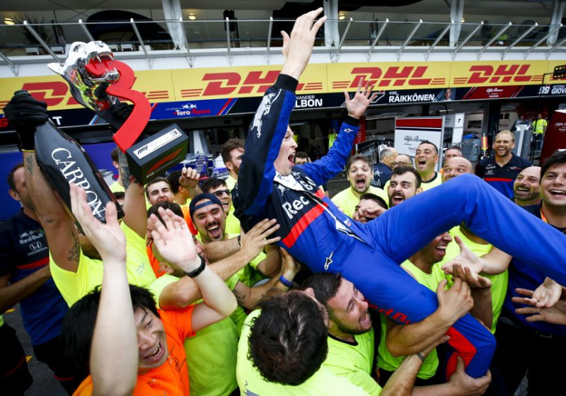 Kvyat should 'have more kids!' jokes Horner after German GP