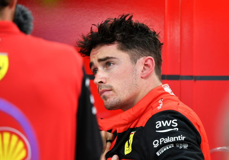 'Leclerc wordt in Italië bestolen van peperduur horloge'