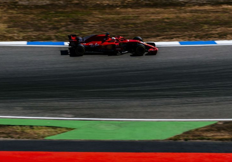 Vettel takes Hockenheim pole, with Hamilton starting 14th