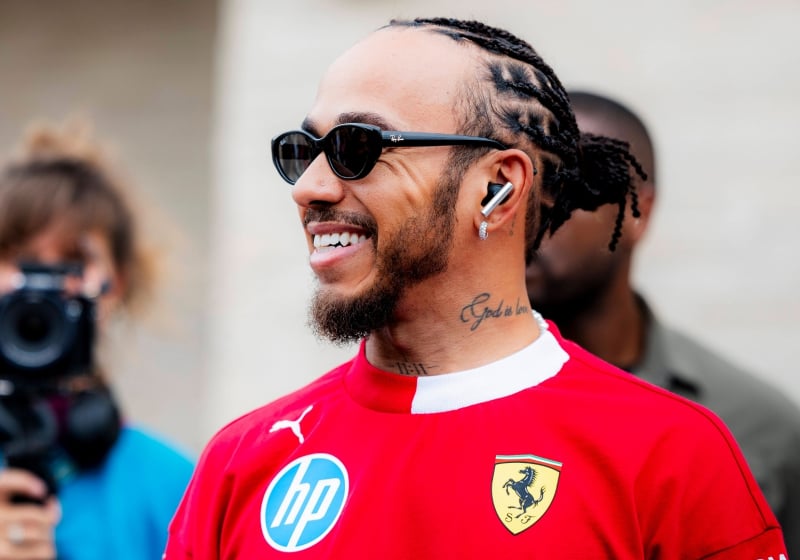 Lewis Hamilton, Ferrari, COTA, USGP, 2025