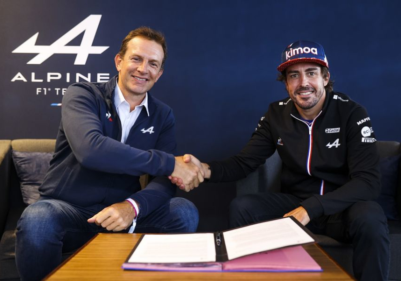 Routinier Alonso verlengt contract bij Alpine