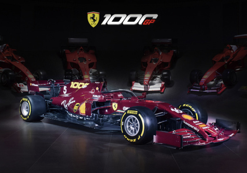Ferrari goes back to its roots with burgundy red livery to celebrate milestone