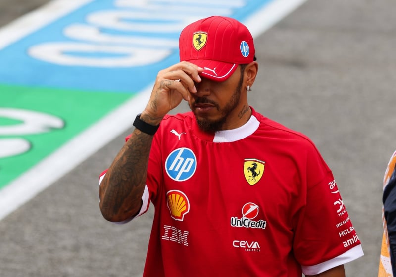 Lewis Hamilton, Ferrari, Singapore, 2025