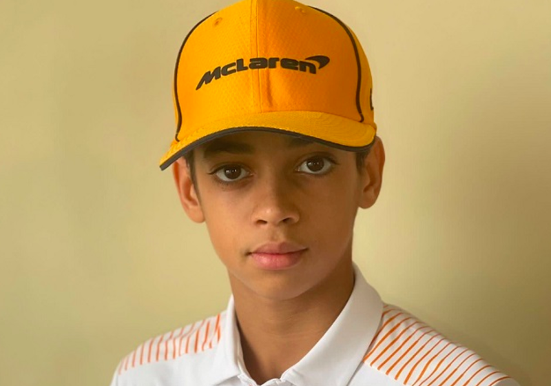 McLaren sign rising American karting star