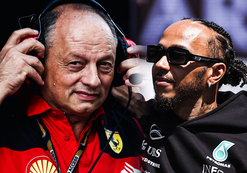 Vasseur, Hamilton, socials