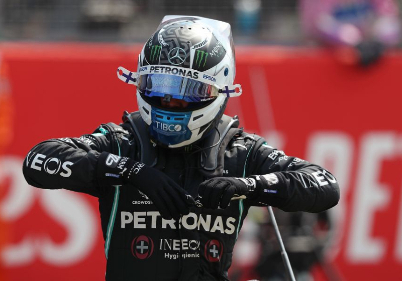 Bottas: 'Ondanks klachten Spanje blijven we met zwarte overalls rijden'