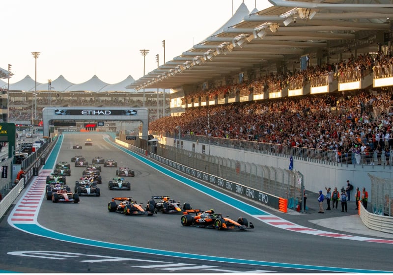 Track picture from the F1 Abu Dhabi GP. Image Credit: SportsBreaks